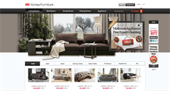 Desktop Screenshot of korea-furniture.com